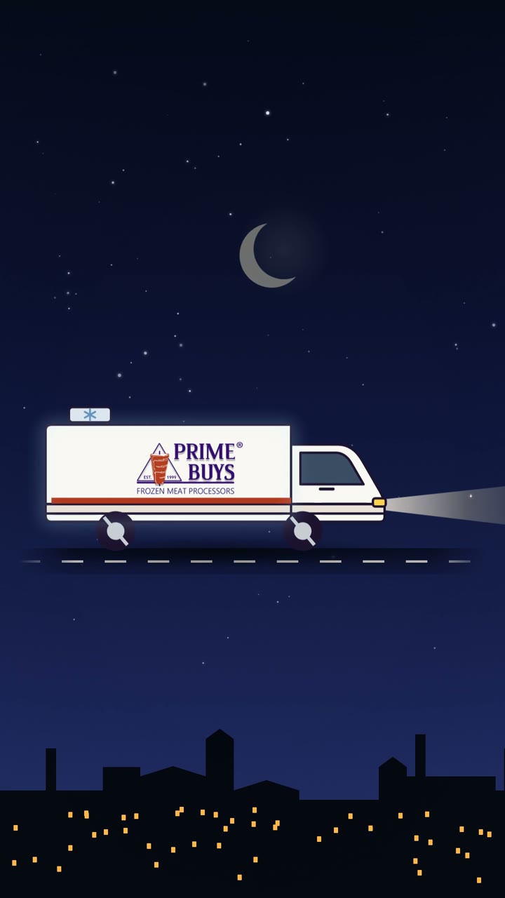 Next-day delivery story, poster frame